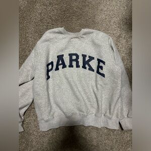 PARKE Gray Sweatshirt